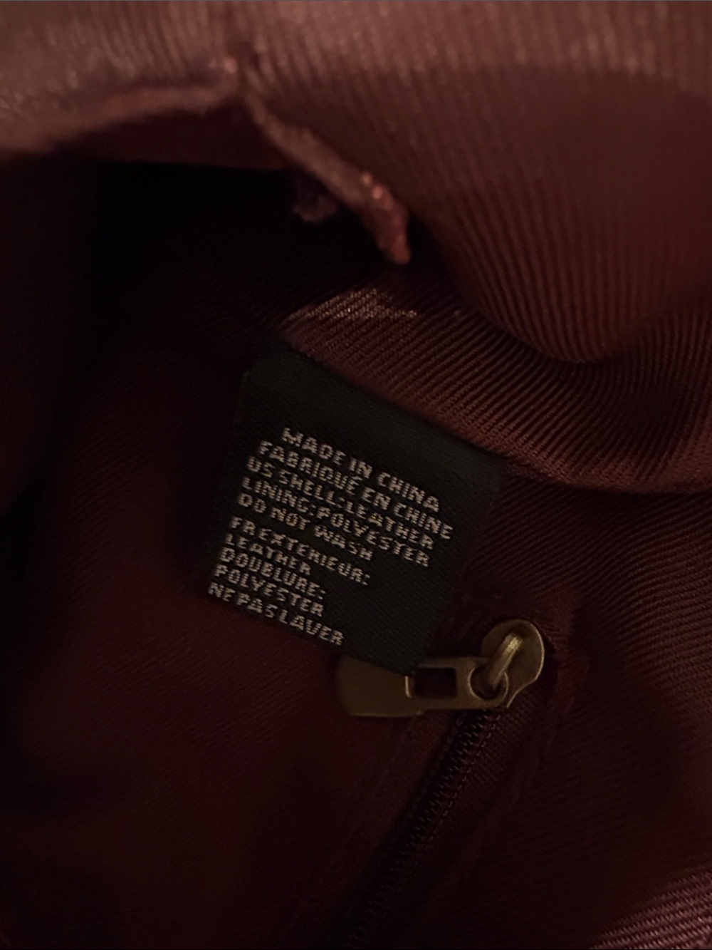Moda Luxe Burgundy Suede Envelope Crossbody - Picture 6 of 8